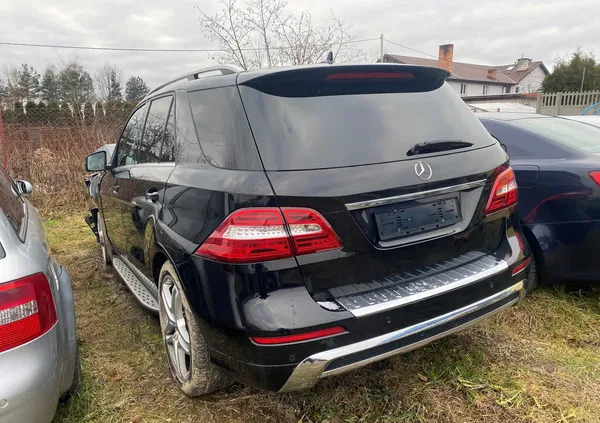 mercedes benz Mercedes-Benz ML cena 58000 przebieg: 112000, rok produkcji 2013 z Trzciel